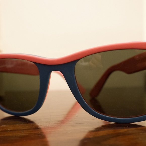 Ray-Ban Wayfarer II Pink & Blue sunglasses - Picture 2 of 4